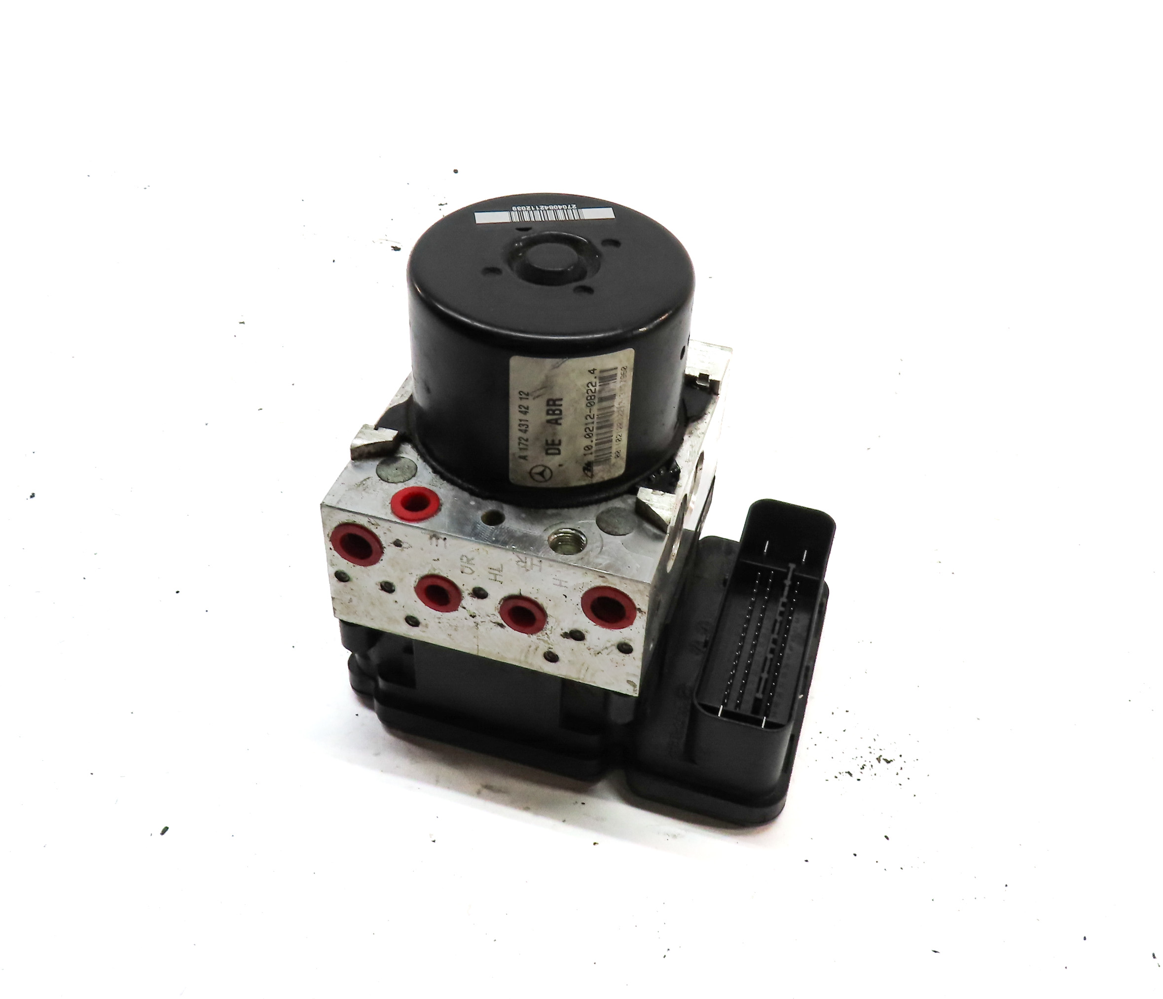 13-15 MERCEDES C250 C300 C350 GLK250 GLK350 (W204 X204) ABS ANTI LOCK BRAKE PUMP — exact item pictured